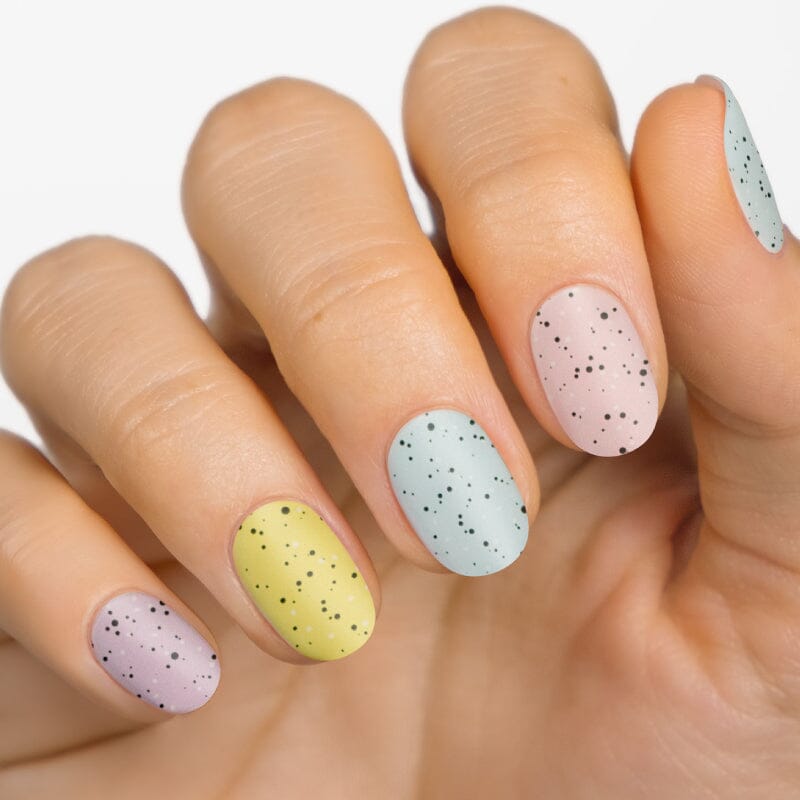 Gel Nail Strip ★ Easter Egg Gel Nail Strips MoYou London 