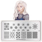 Snow 07 ✦ Nail Stamping Plate