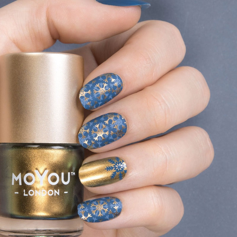 Snow 06 ✦ Nail Stamping Plate