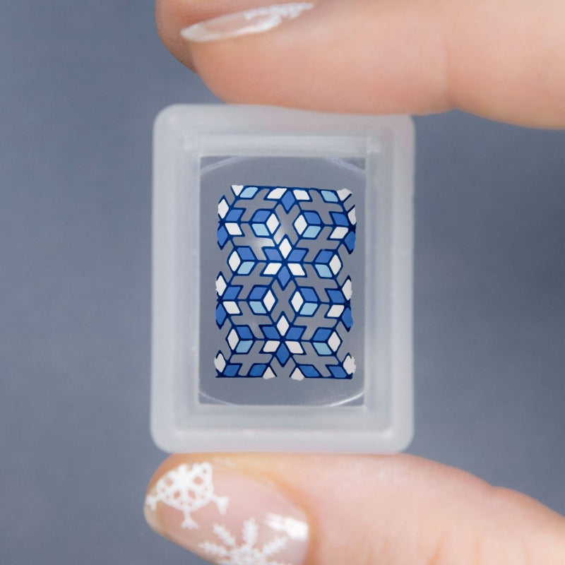 Snow 07 ✦ Nail Stamping Plate