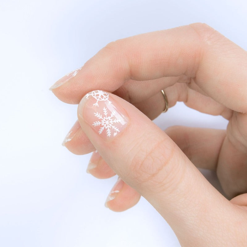 Snow 07 ✦ Nail Stamping Plate