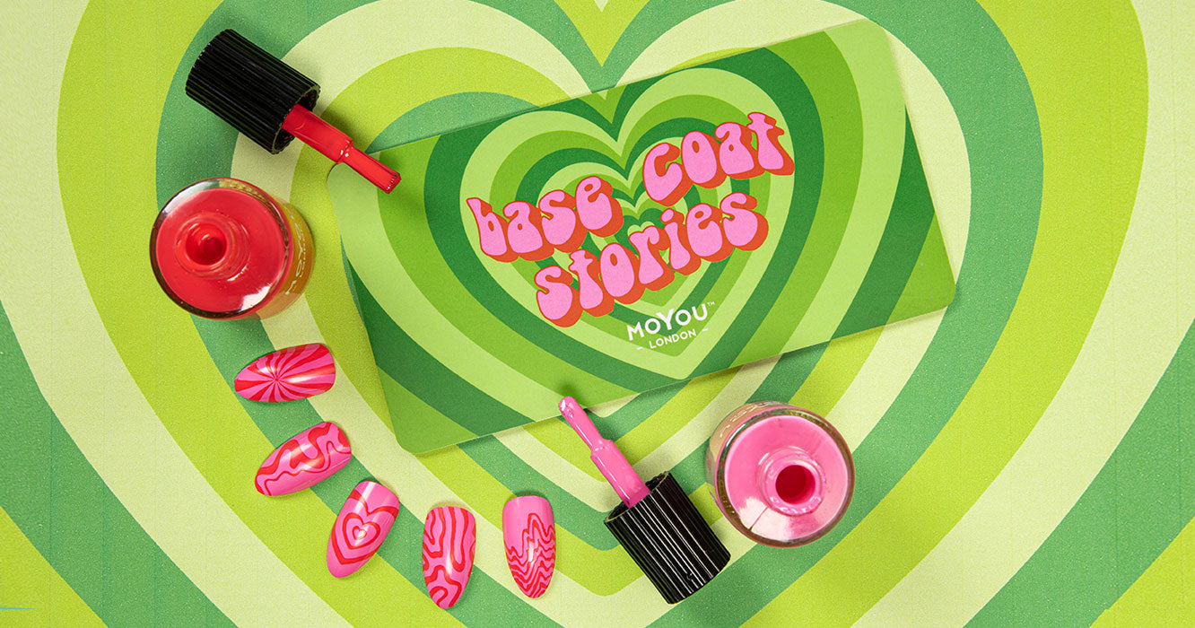 MoYou London and Basecoatstories nail stamping plate collaboration