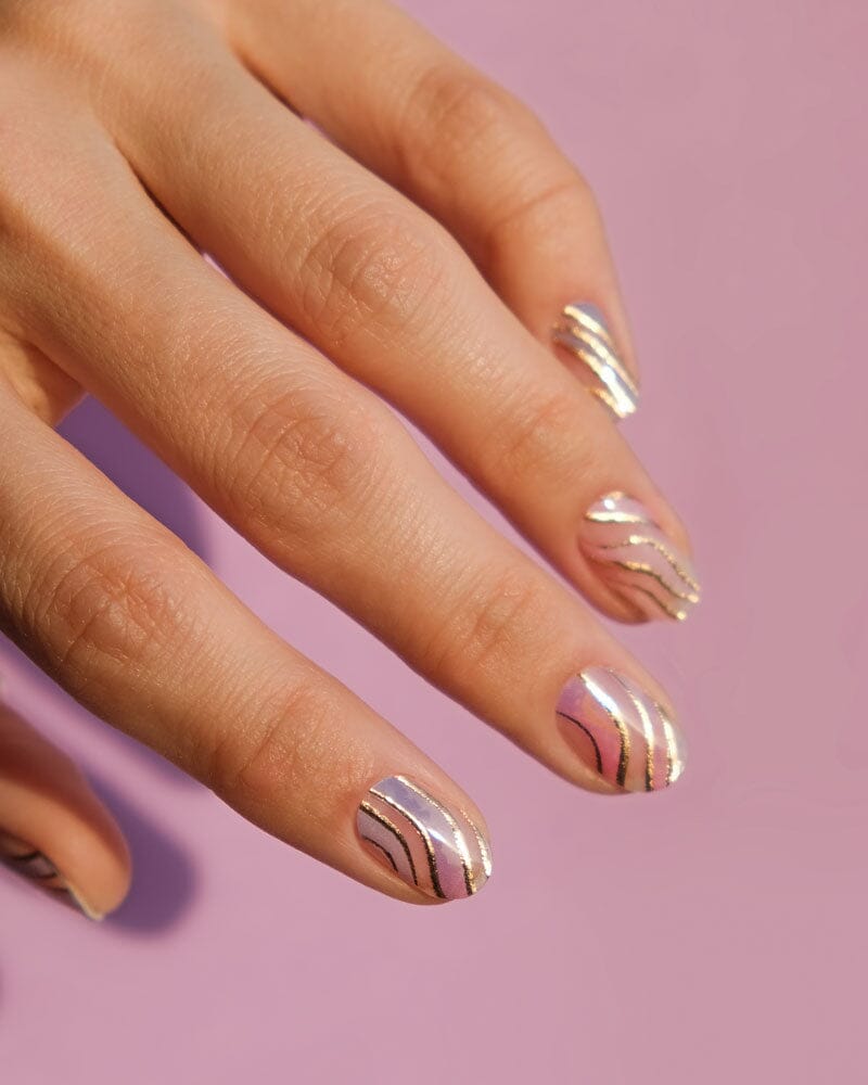 Gel Nail Strip ★ @nailjob 03 Gel Nail Wraps MoYou London 