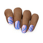 Gel Nail Strip ★ Swirly Wonka Gel Nail Wraps MoYou London 