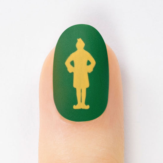 Elf Movie Nail Art Design