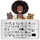 Best Friends 06 ✦ Nail Stamping Plate