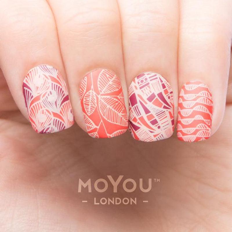 Africa 05-Stamping Nail Art Stencils-[stencil]-[manicure]-[image-plate]-MoYou London