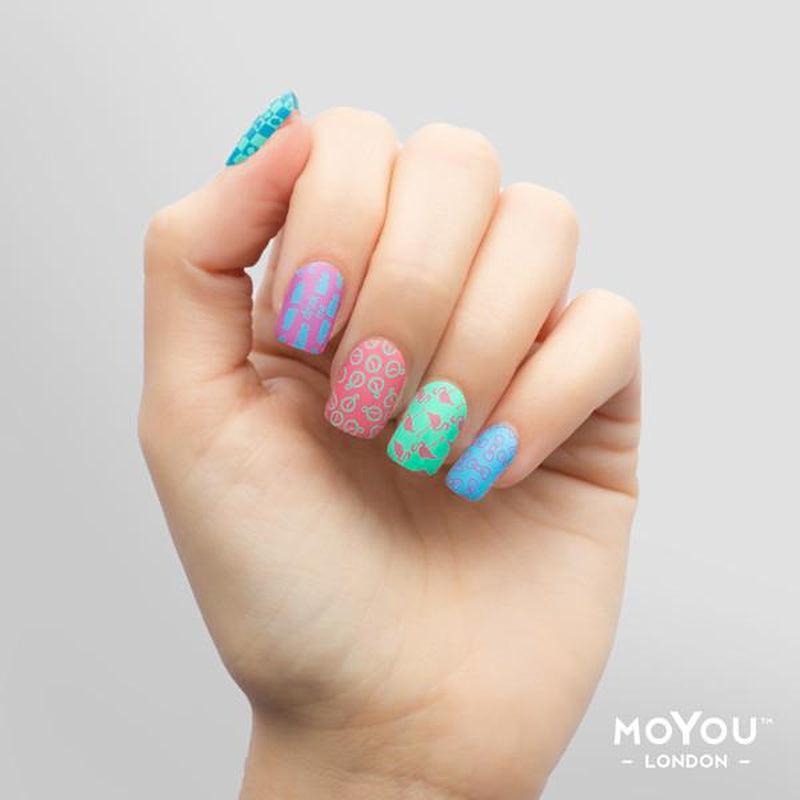 Alice 08-Stamping Nail Art Stencils-[stencil]-[manicure]-[image-plate]-MoYou London