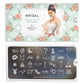 Bridal 02-Nail Art Stencils-[stencil]-[manicure]-[image-plate]-MoYou London