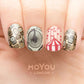 Circus 02-Nail Art Stencils-[stencil]-[manicure]-[image-plate]-MoYou London