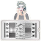 Circus 05-Stamping Nail Art Stencil-[stencil]-[manicure]-[image-plate]-MoYou London