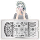 Circus 07-Stamping Nail Art Stencil-[stencil]-[manicure]-[image-plate]-MoYou London