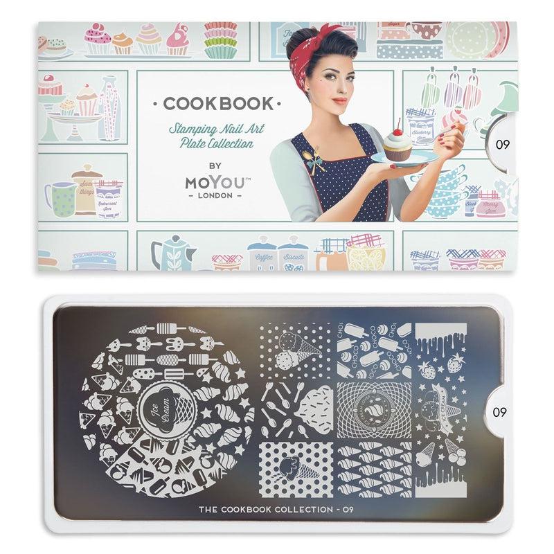 Cook Book 09-Stamping Nail Art Stencil-[stencil]-[manicure]-[image-plate]-MoYou London