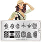 Explorer 07-Stamping Nail Art Stencil-[stencil]-[manicure]-[image-plate]-MoYou London