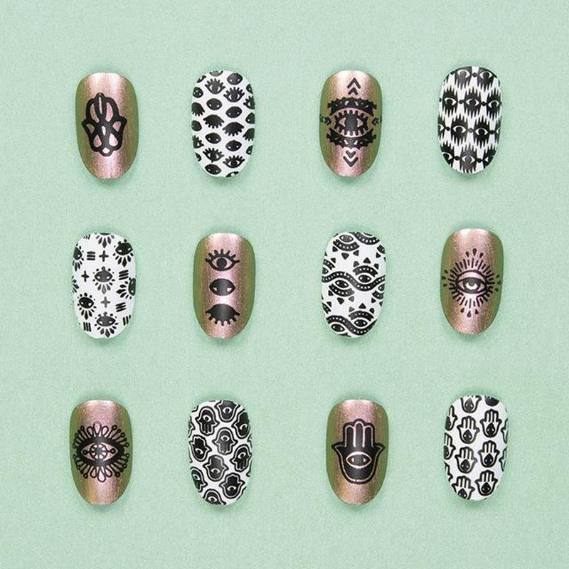 Explorer 32-Stamping Nail Art Stencil-[stencil]-[manicure]-[image-plate]-MoYou London