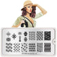 Explorer 32-Stamping Nail Art Stencil-[stencil]-[manicure]-[image-plate]-MoYou London