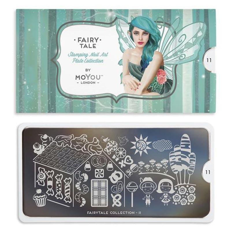 Fairytale 11-Stamping Nail Art Stencil-[stencil]-[manicure]-[image-plate]-MoYou London