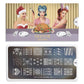 Festive 06-Stamping Nail Art Stencil-[stencil]-[manicure]-[image-plate]-MoYou London
