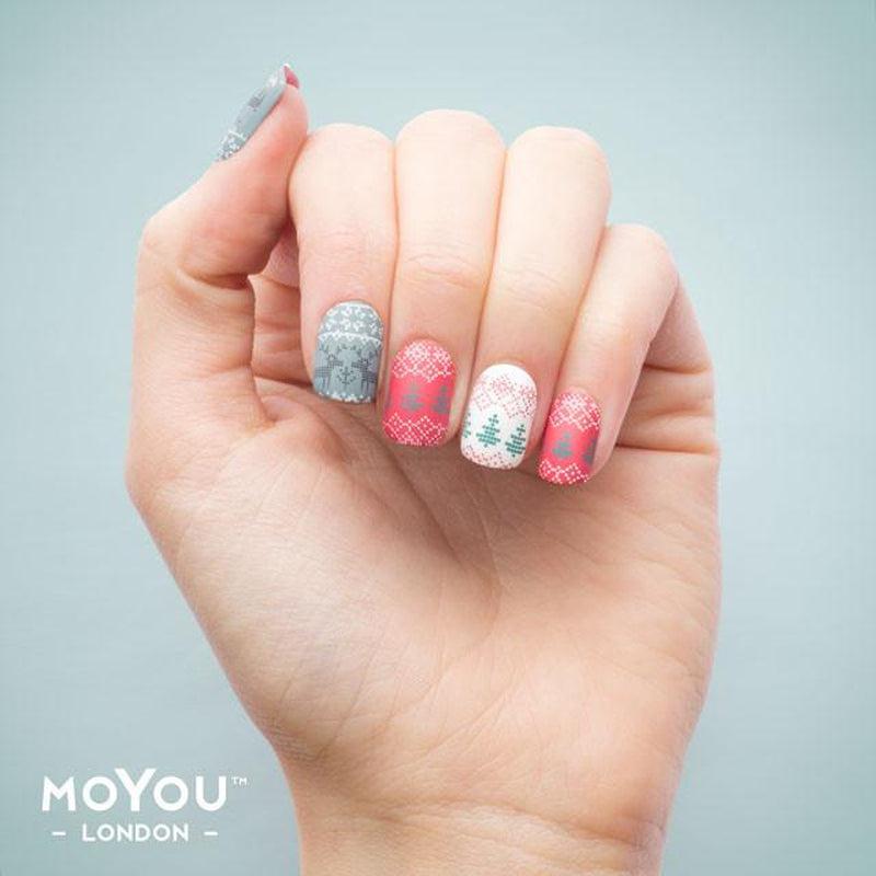Festive 31-Stamping Nail Art Stencils-[stencil]-[manicure]-[image-plate]-MoYou London