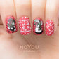 Festive 47-Stamping Nail Art Stencils-[stencil]-[manicure]-[image-plate]-MoYou London