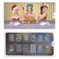 Festive 48-Stamping Nail Art Stencils-[stencil]-[manicure]-[image-plate]-MoYou London