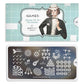 Games 03-Stamping Nail Art Stencil-[stencil]-[manicure]-[image-plate]-MoYou London