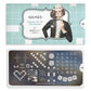 Games 04-Stamping Nail Art Stencil-[stencil]-[manicure]-[image-plate]-MoYou London