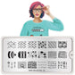 Geek 03-Stamping Nail Art Stencil-[stencil]-[manicure]-[image-plate]-MoYou London