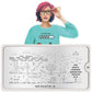 Geek 08-Stamping Nail Art Stencil-[stencil]-[manicure]-[image-plate]-MoYou London