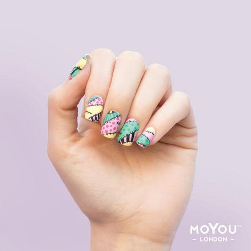 Gothic 06-Stamping Nail Art Stencil-[stencil]-[manicure]-[image-plate]-MoYou London