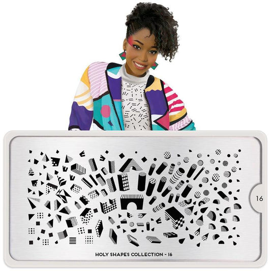 Holy Shapes 16-Stamping Nail Art Stencil-[stencil]-[manicure]-[image-plate]-MoYou London