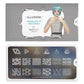 Illusion 12-Stamping Nail Art Stencil-[stencil]-[manicure]-[image-plate]-MoYou London