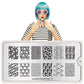 Illusion 13-Stamping Nail Art Stencil-[stencil]-[manicure]-[image-plate]-MoYou London