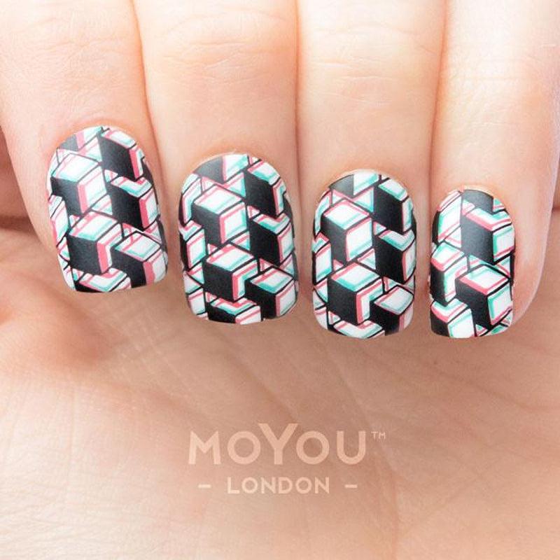Illusion 14-Stamping Nail Art Stencil-[stencil]-[manicure]-[image-plate]-MoYou London