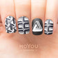 Illusion 14-Stamping Nail Art Stencil-[stencil]-[manicure]-[image-plate]-MoYou London