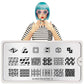 Illusion 14-Stamping Nail Art Stencil-[stencil]-[manicure]-[image-plate]-MoYou London