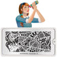 Kaleidoscope 01-Stamping Nail Art Stencil-[stencil]-[manicure]-[image-plate]-MoYou London