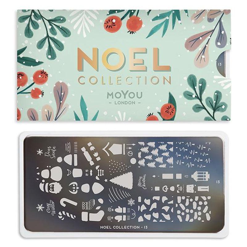 Noel 13-Stamping Nail Art Plates-[stencil]-[manicure]-[image-plate]-MoYou London