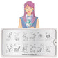 Origami 06-Stamping Nail Plates-[stencil]-[manicure]-[image-plate]-MoYou London