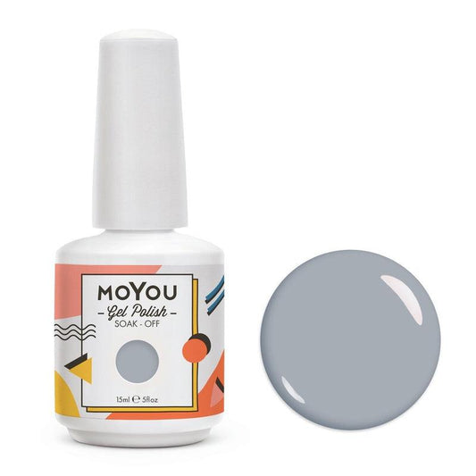 Premium Gel Polish ★ Gray Area-Gel Nail Polish-[Stamping]-[dry-fast]-[long-lasting]-MoYou London