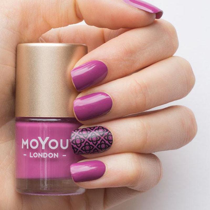 Premium Nail Polish - August Plum-Stamping Nail Polish-[Stamping]-[dry-fast]-[long-lasting]-MoYou London
