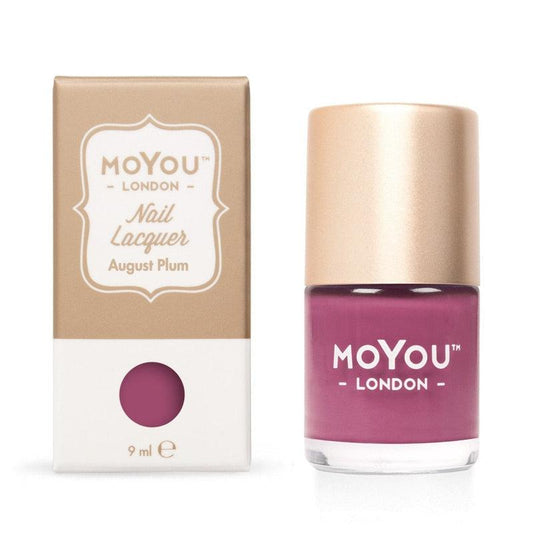Premium Nail Polish - August Plum-Stamping Nail Polish-[Stamping]-[dry-fast]-[long-lasting]-MoYou London