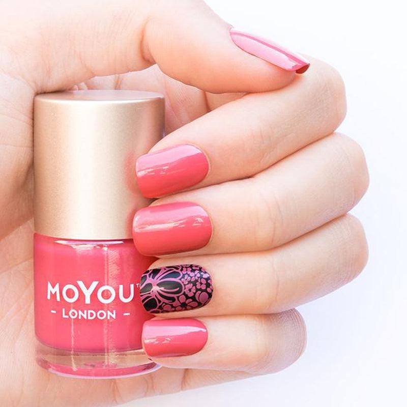 Premium Nail Polish - Bubblegum-Stamping Nail Polish-[Stamping]-[dry-fast]-[long-lasting]-MoYou London
