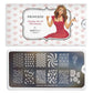 Princess 12-Stamping Nail Art Stencil-[stencil]-[manicure]-[image-plate]-MoYou London