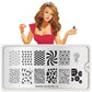 Princess 12-Stamping Nail Art Stencil-[stencil]-[manicure]-[image-plate]-MoYou London