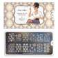 Pro XL 21-Stamping Nail Art Stencil-[stencil]-[manicure]-[image-plate]-MoYou London