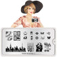 Tourist 11-Nail Art Stencils-[stencil]-[manicure]-[image-plate]-MoYou London