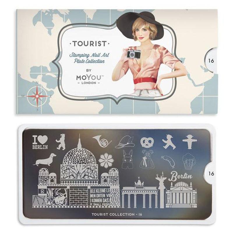 Tourist 16-Nail Art Stencils-[stencil]-[manicure]-[image-plate]-MoYou London