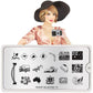 Tourist 19-Nail Art Stencils-[stencil]-[manicure]-[image-plate]-MoYou London