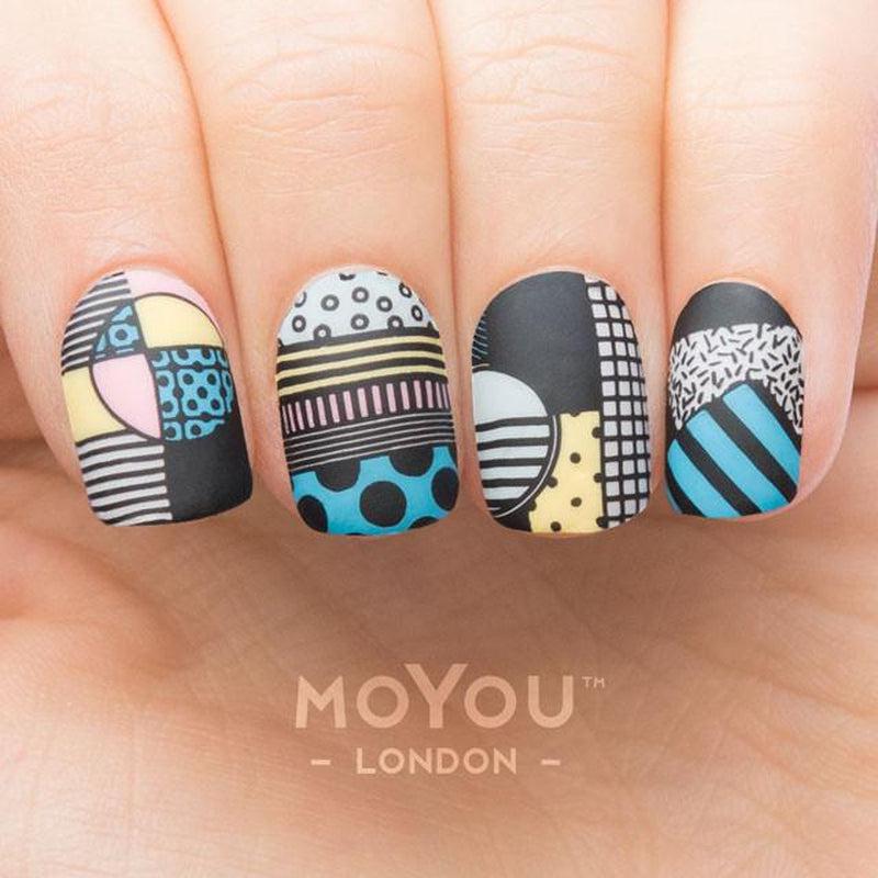 Trend Hunter 03-Nail Art Stencils-[stencil]-[manicure]-[image-plate]-MoYou London